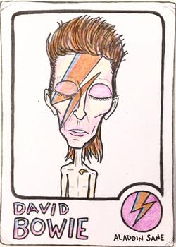 2021 Gummy Arts (Unlicensed) #14 David Bowie Front