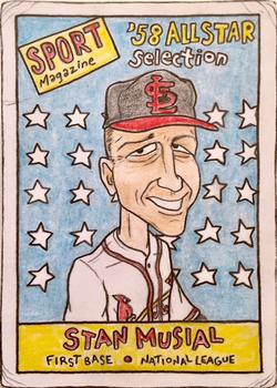 2021 Gummy Arts (Unlicensed) #16 Stan Musial Front
