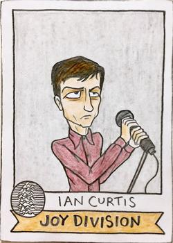 2021 Gummy Arts (Unlicensed) #26 Ian Curtis Front