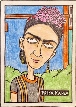 2021 Gummy Arts (Unlicensed) #40 Frida Kahlo Front