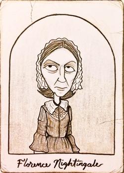 2021 Gummy Arts (Unlicensed) #80 Florence Nightingale Front