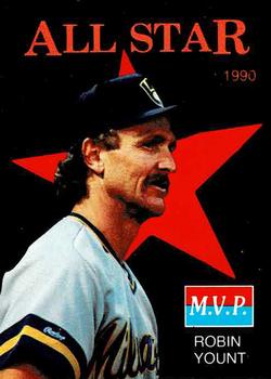 1990 M.V.P. Big League All Stars Red Star Background (unlicensed) #7 Robin Yount Front