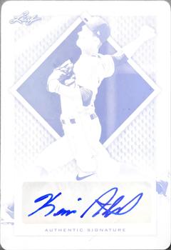 2016 Leaf Perfect Game National Showcase - Autographs Printing Plates Black #BA-139 Kevin Abel Front