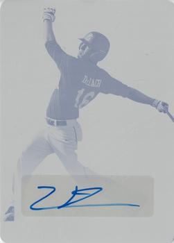 2016 Leaf Perfect Game National Showcase - Autographs Printing Plates Magenta #BA-155 Zachary DeLoach Front