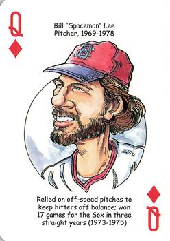 2009 Hero Decks Boston Red Sox Baseball Heroes Playing Cards #Q♦ Bill 