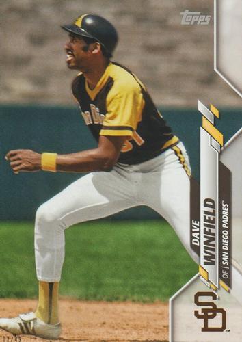 2020 Topps 5x7 - Gold 5x7 #556 Dave Winfield Front