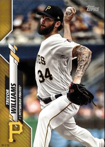2020 Topps 5x7 - Gold 5x7 #561 Trevor Williams Front