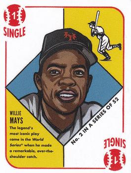 2021 Topps 1951 Topps by Blake Jamieson #2 Willie Mays Front