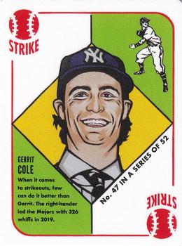 2021 Topps 1951 Topps by Blake Jamieson #47 Gerrit Cole Front