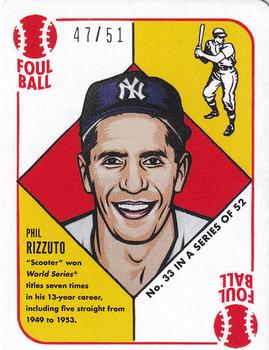 2021 Topps 1951 Topps by Blake Jamieson - Blue Backs #33 Phil Rizzuto Front