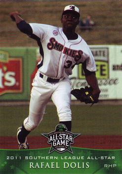 2011 Grandstand Southern League All-Stars North Division #NNO Rafael Dolis Front