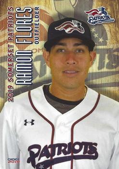 2019 Choice Somerset Patriots #09 Ramon Flores Front