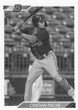 2020 Bowman Heritage - Prospects Black & White #BHP-5 Cristian Pache Front
