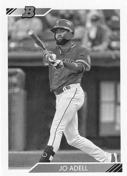 2020 Bowman Heritage - Prospects Black & White #BHP-100 Jo Adell Front