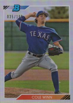 2020 Bowman Heritage - Chrome Prospects Refractor #92CP-CW Cole Winn Front