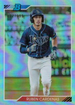 2020 Bowman Heritage - Chrome Prospects Refractor #92CP-RC Ruben Cardenas Front