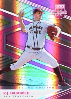 2020 Panini Elite Extra Edition - Pink #121 R.J. Dabovich Front