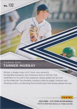 2020 Panini Elite Extra Edition - Aspirations Green #132 Tanner Murray Back