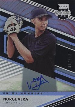 2020 Panini Elite Extra Edition - Prime Numbers A Signatures #97 Norge Vera Front