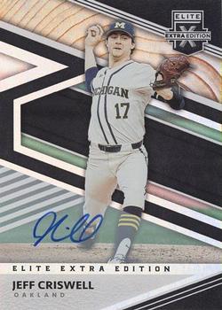 2020 Panini Elite Extra Edition - Signatures #58 Jeff Criswell Front