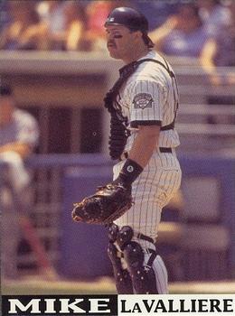 1995 Kodak Chicago White Sox #NNO Mike LaValliere Front