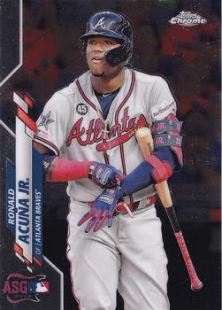 2020 Topps Chrome Update #U-75 Ronald Acuña Jr. Front