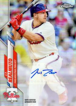 2020 Topps Chrome Update - Autographs #USA-JR J.T. Realmuto Front