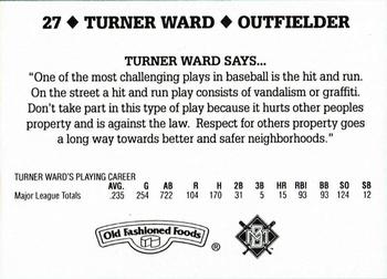 1995 Milwaukee Brewers Police - Neenah Police #NNO Turner Ward Back