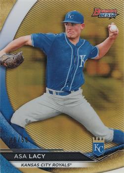 2020 Bowman's Best - Top Prospects Gold Refractor #TP-18 Asa Lacy Front