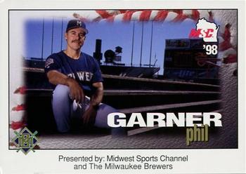 1998 Milwaukee Brewers Police - Midwest Sports Channel #NNO Phil Garner Front