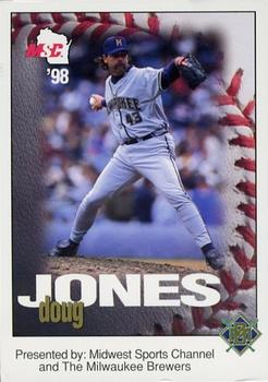 1998 Milwaukee Brewers Police - Midwest Sports Channel #NNO Doug Jones Front