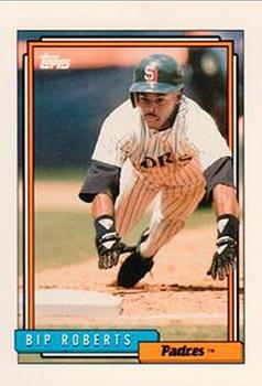 1992 Topps - Pre-Production Samples (Diamond) Panel Singles #20 Bip Roberts Front