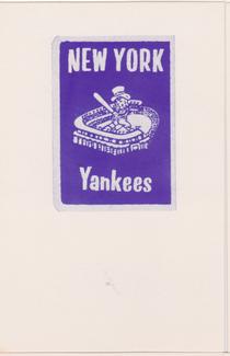 1965 Trade Bloc Minnesota Twins #NNO New York Yankees Front