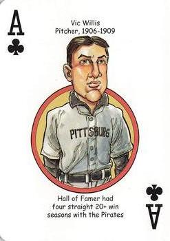 2020 Hero Decks Pittsburgh Pirates Baseball Heroes Playing Cards #A♣ Vic Willis Front