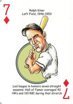 2020 Hero Decks Pittsburgh Pirates Baseball Heroes Playing Cards #7♦ Ralph Kiner Front
