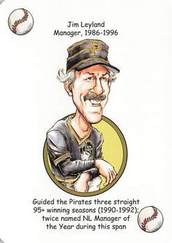 2020 Hero Decks Pittsburgh Pirates Baseball Heroes Playing Cards #NNO Jim Leyland Front