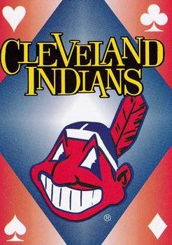 1992 Kahn's Cleveland Indians Playing Cards #6♠ Mark Lewis Back