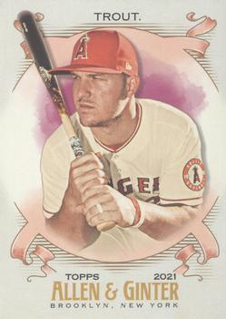 2021 Topps Allen & Ginter #32 Mike Trout Front