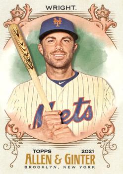 2021 Topps Allen & Ginter #34 David Wright Front
