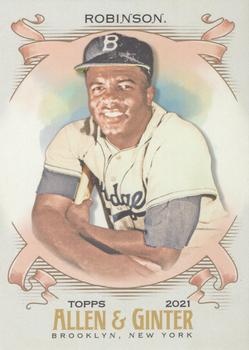 2021 Topps Allen & Ginter #36 Jackie Robinson Front