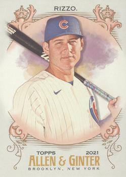 2021 Topps Allen & Ginter #47 Anthony Rizzo Front