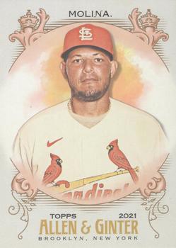 2021 Topps Allen & Ginter #91 Yadier Molina Front