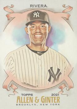 2021 Topps Allen & Ginter #115 Mariano Rivera Front