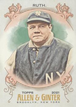 2021 Topps Allen & Ginter #120 Babe Ruth Front