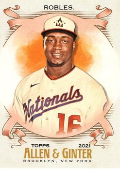 2021 Topps Allen & Ginter #180 Victor Robles Front