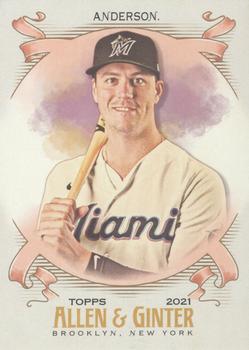 2021 Topps Allen & Ginter #199 Brian Anderson Front