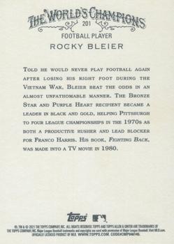 2021 Topps Allen & Ginter #201 Rocky Bleier Back