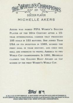 2021 Topps Allen & Ginter #221 Michelle Akers Back