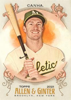 2021 Topps Allen & Ginter #291 Mark Canha Front