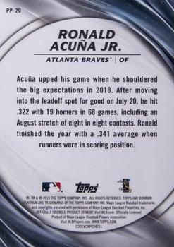2021 Topps Archives Signature Series Active Player Edition - Ronald Acuna Jr. #PP-20 Ronald Acuna Jr. Back